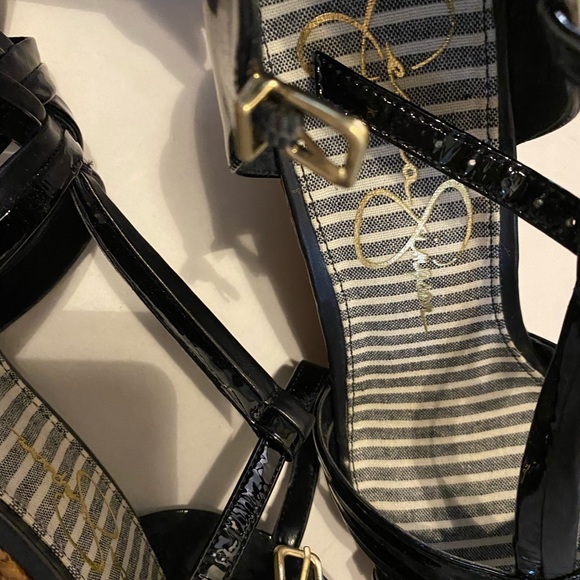 Jessica Simpson strap sandal wedge heels - Picture 4 of 6